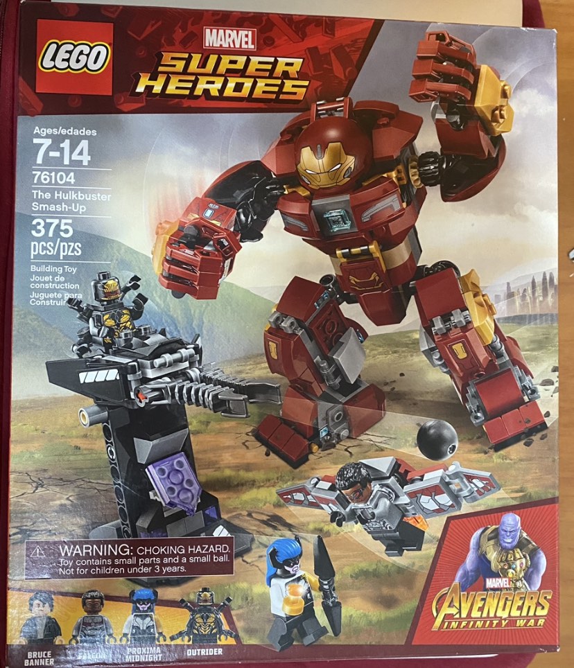 Lego 76104 Marvel Super Heroes The Hulkbuster Smash - up 美國版, 興趣及遊戲, 玩具 ...