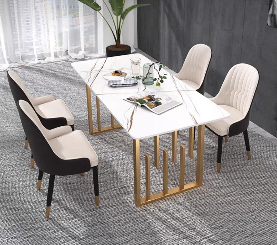 LEoNa Dining Table Set, Furniture & Home Living, Furniture, Tables