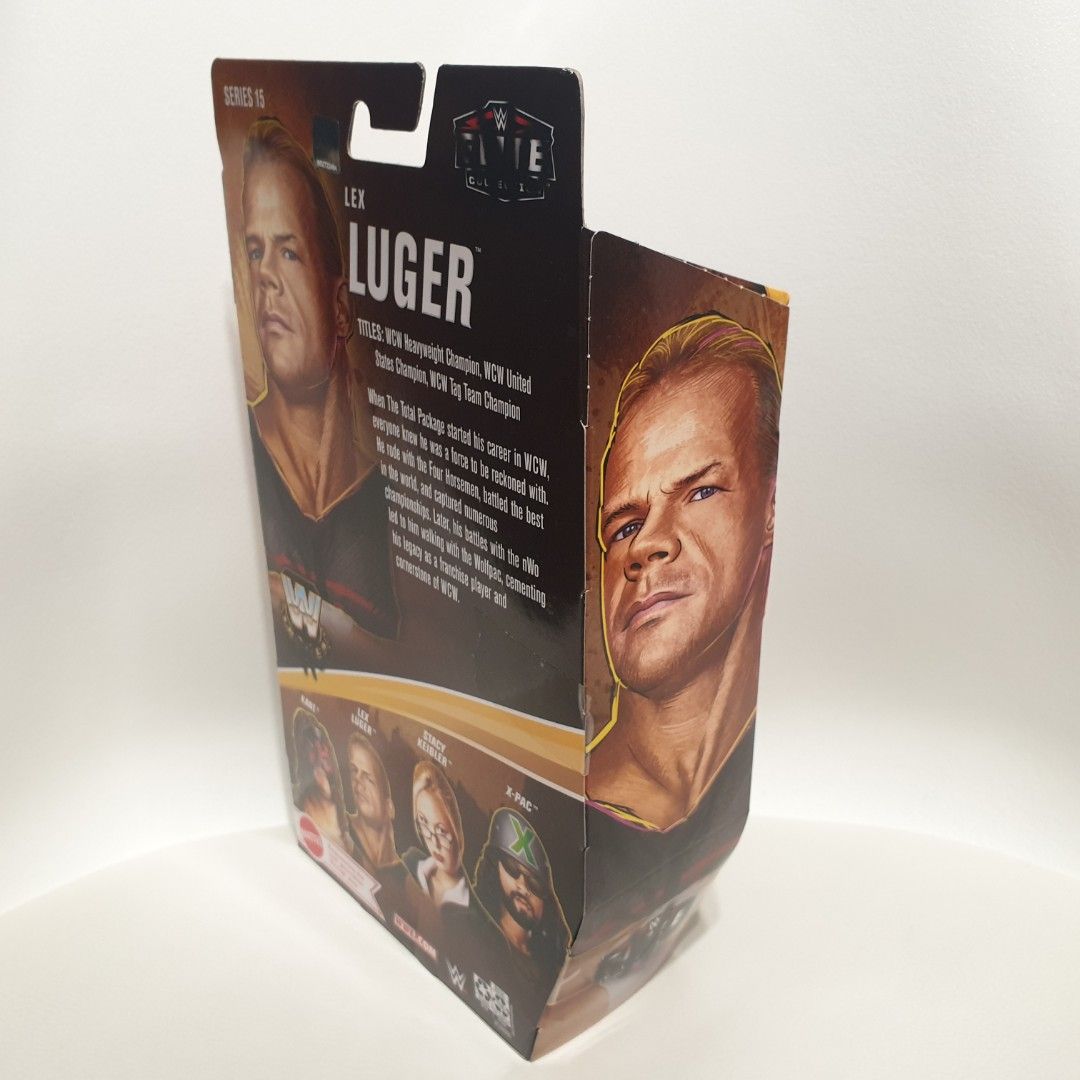 LEX LUGER WWE Legends Series 15 (Category: Figurines & Statues) located in Quezon City. Submitted by jasperstoyvault (Listing ID 1245035245, Image 3). Description: New and sealed. Bought and shipped from US. Box not guaranteed mint. Request photos if necessary. Will be shipped with care..