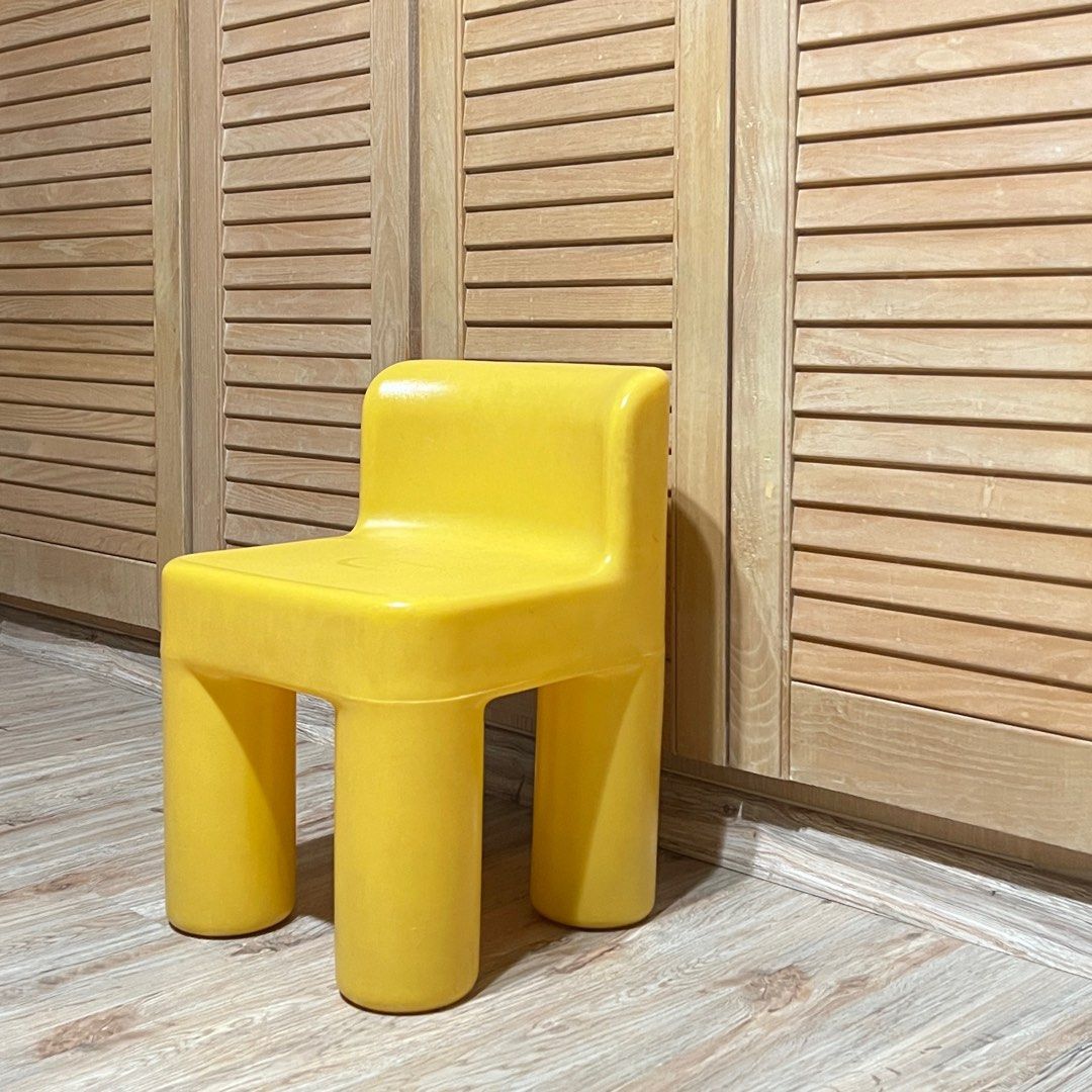 Little Tikes Yellow Plastic Play Chair, Babies & Kids, Infant Playtime ...