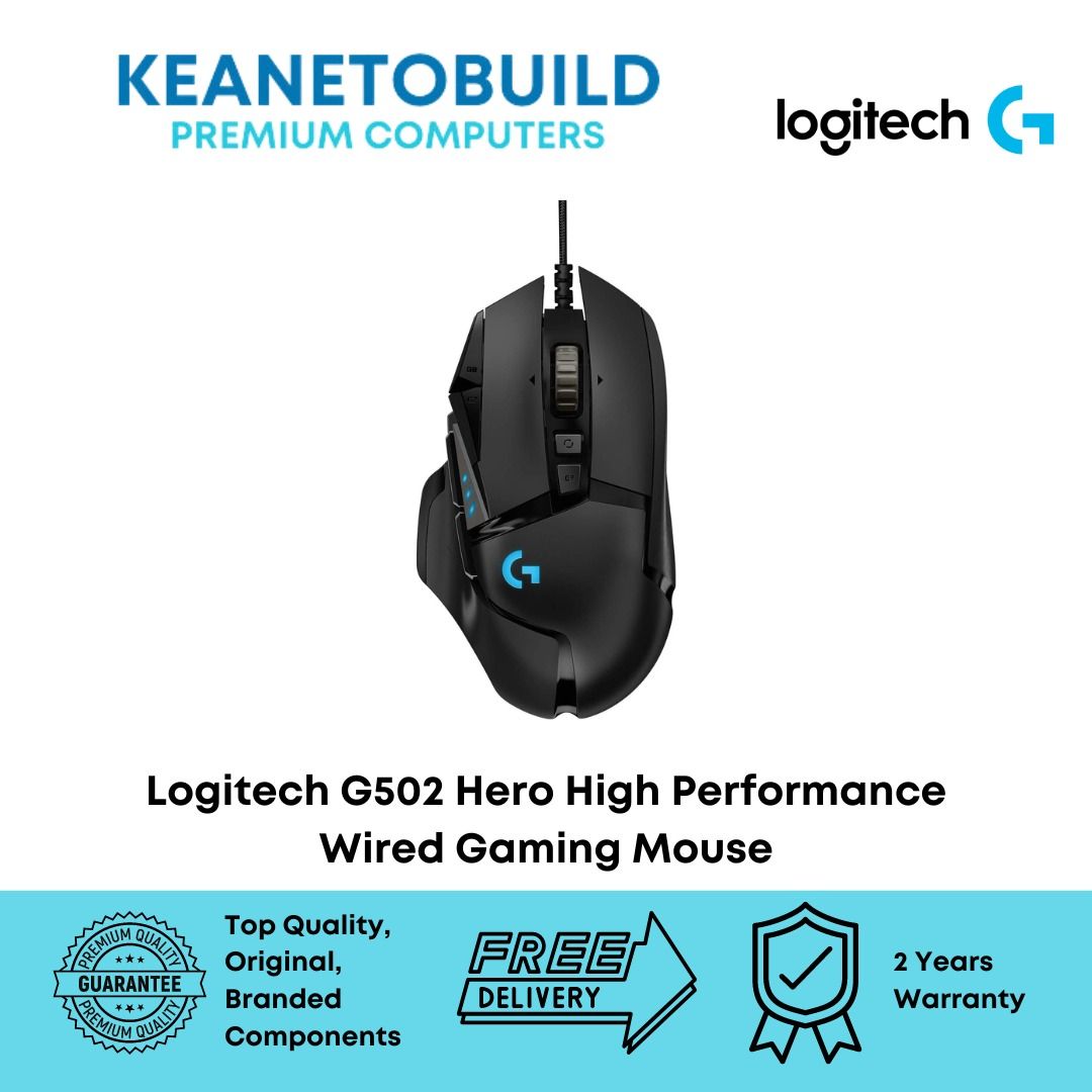 [READY STOCK, BRAND NEW IN BOX WITH 2 YEARS WARRANTY] Logitech G502 ...