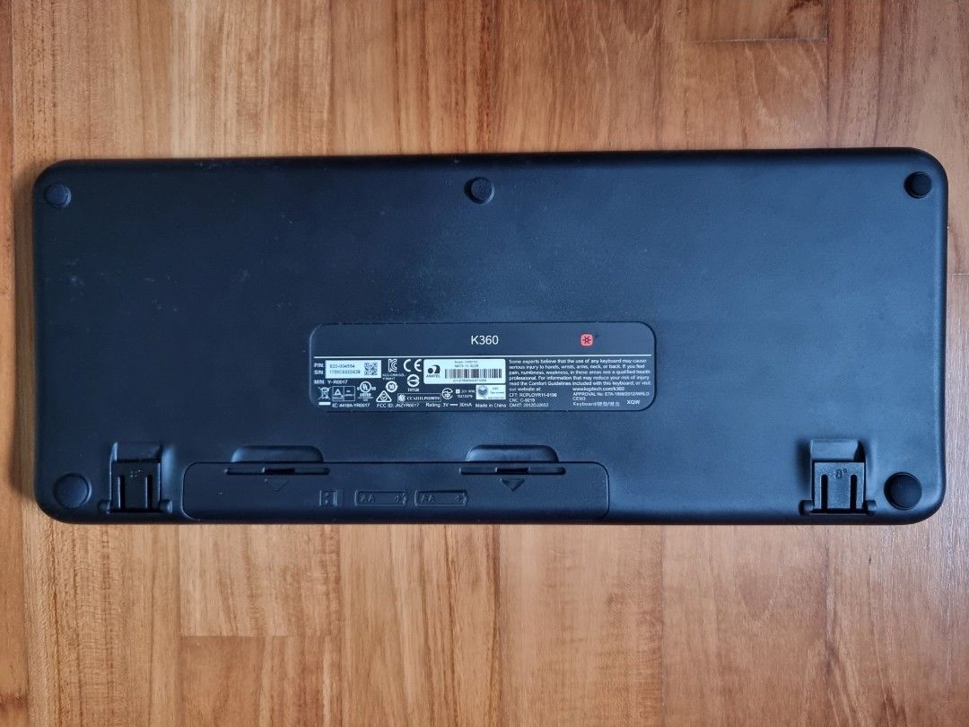 Logitech K360 Wireless Keyboard, Computers & Tech, Parts & Accessories ...