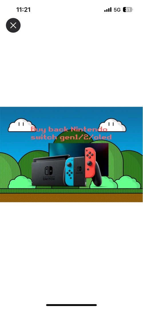 Buy a used switch online