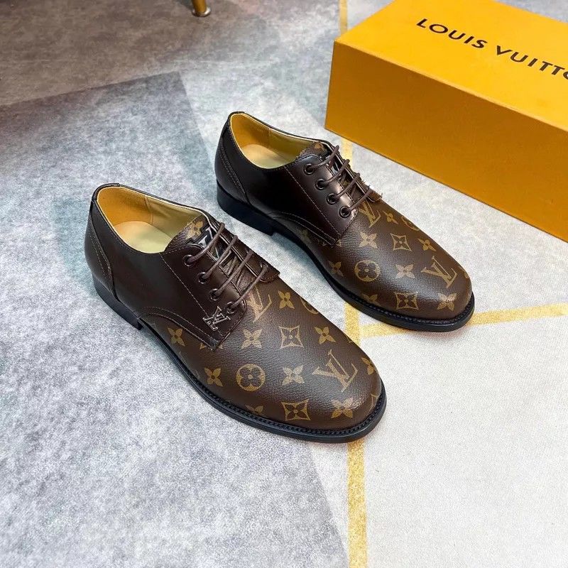 Louis Vuitton Leather casual Shoes, Luxury, Sneakers & Footwear on Carousell