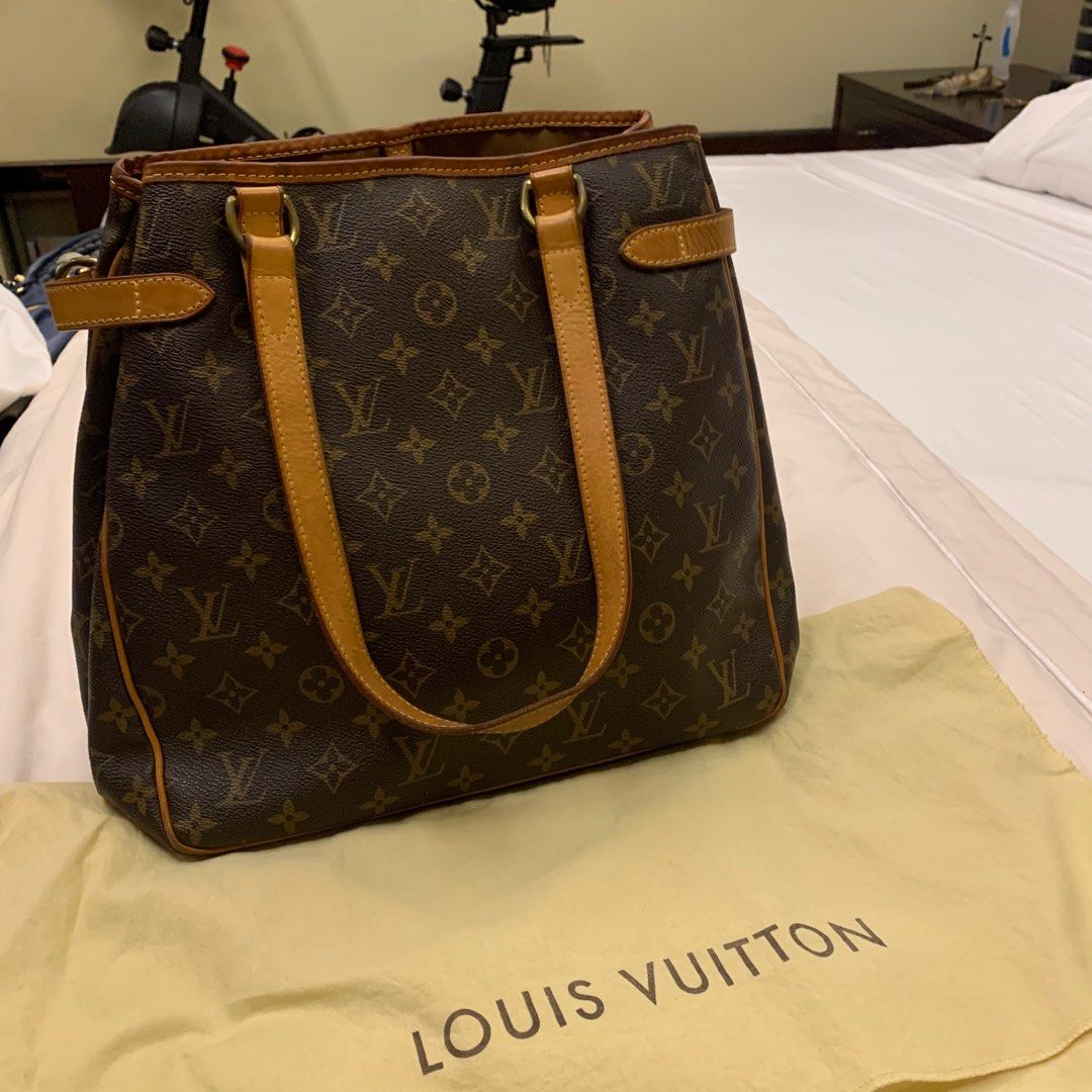 Pre-owned Louis Vuitton Vintage Vertical Tote Bag Monogram Canvas, Luxury,  Bags & Wallets on Carousell