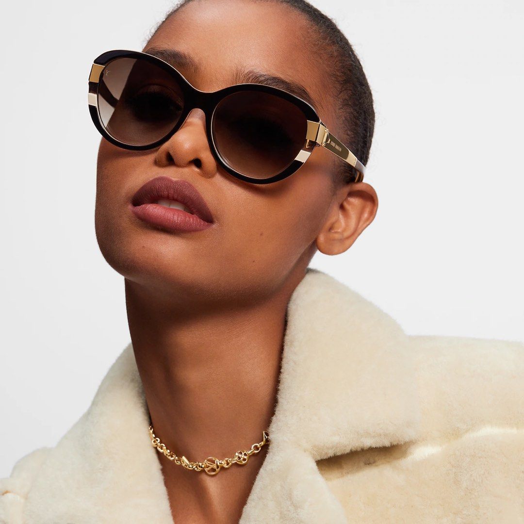 Louis Vuitton LV Petit Soupçon Cat Eye Sunglasses, Women's Fashion