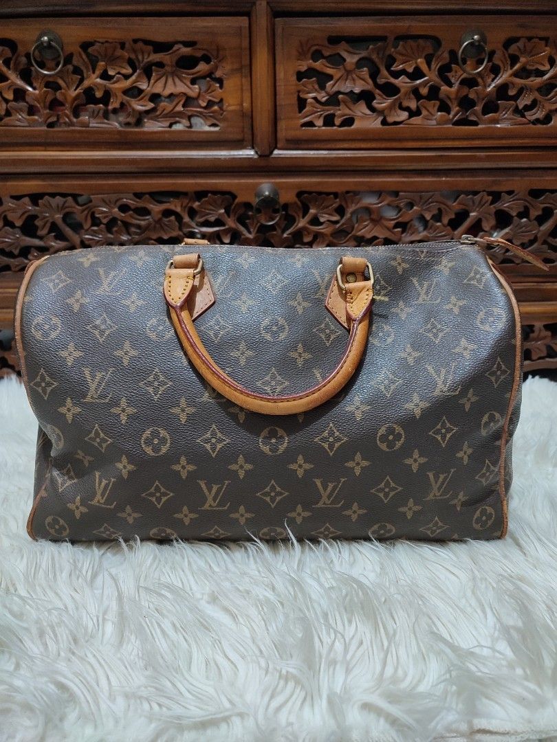 Louis Vuitton Neverfull MM Hand Bag Code TH0077, Fesyen Wanita