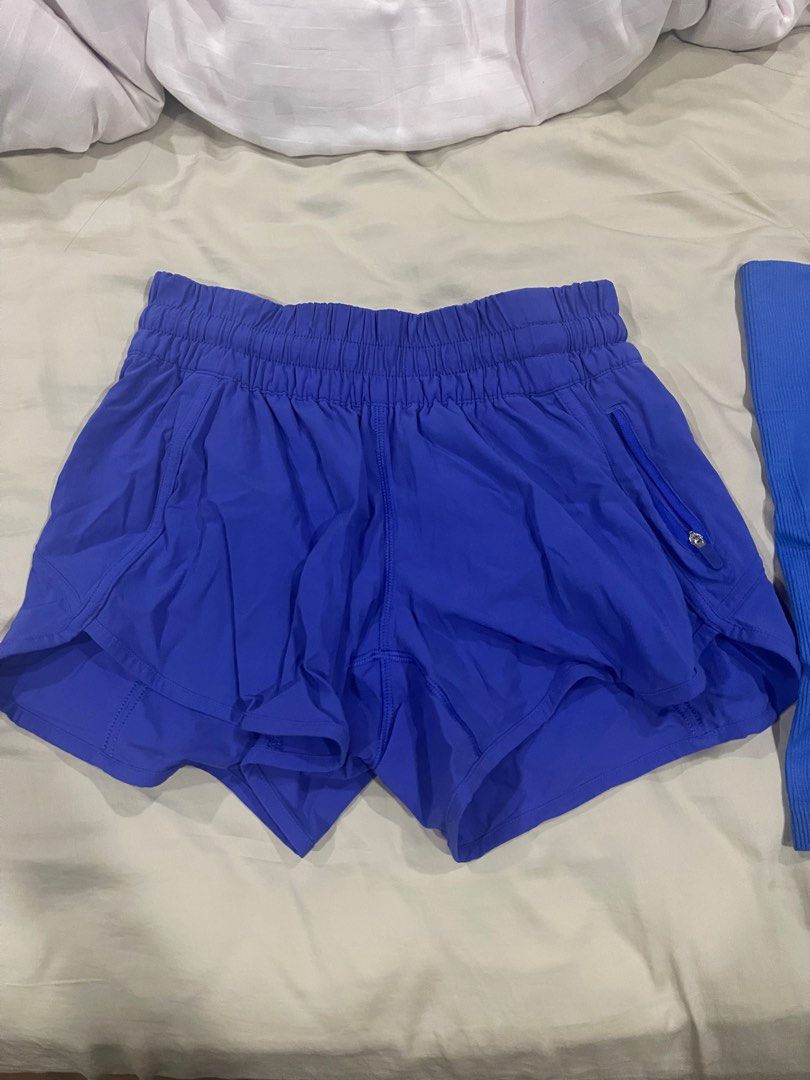 NEW Lululemon Find Your Pace 3” Short in Blue Chill in 2023  Lululemon  outfit fashion, Lululemon running shorts, Blue chill