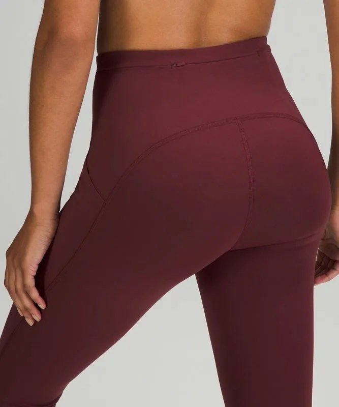 BNWT Lululemon align leggings in red merlot, Women's Fashion, Activewear on  Carousell