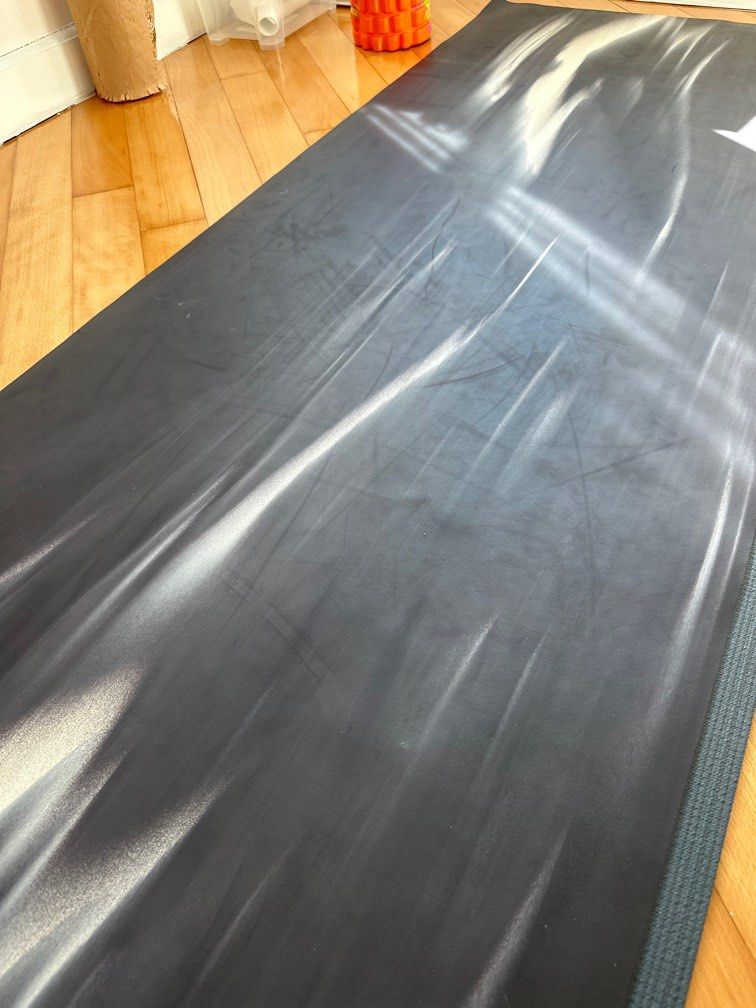 Lululemon yoga mat travel mat carry onwards mat, 運動產品, 運動與健身, 運動與健身- 運動地墊-  Carousell