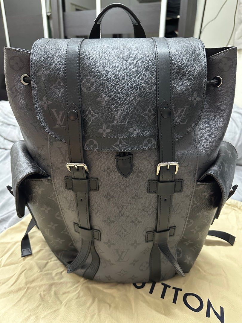 Louis Vuitton Christopher MM Backpack, Men's Fashion, Bags, Backpacks on  Carousell