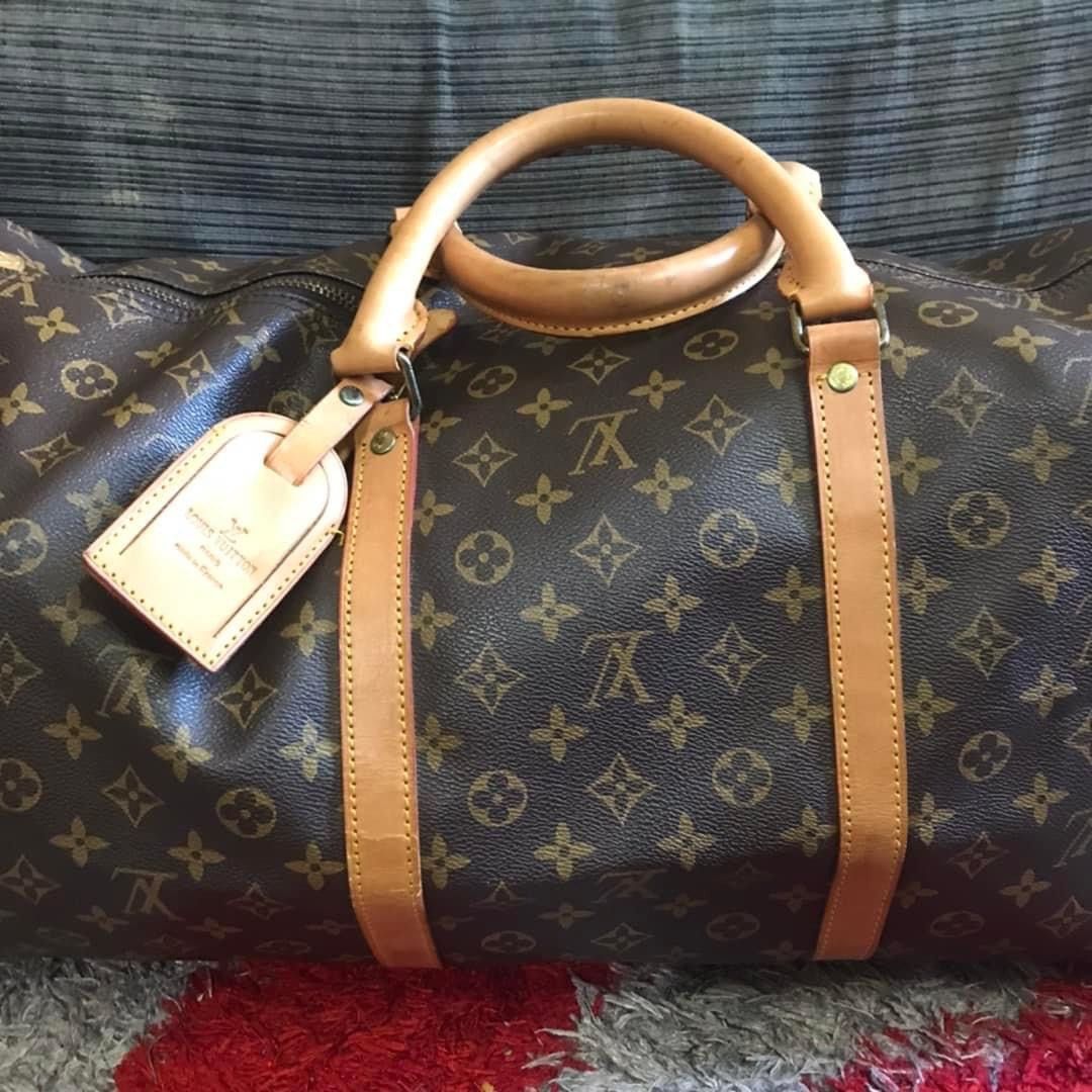 Louis Vuitton Vintage Monogram Eclipse Bowling Bag | The Lux Portal