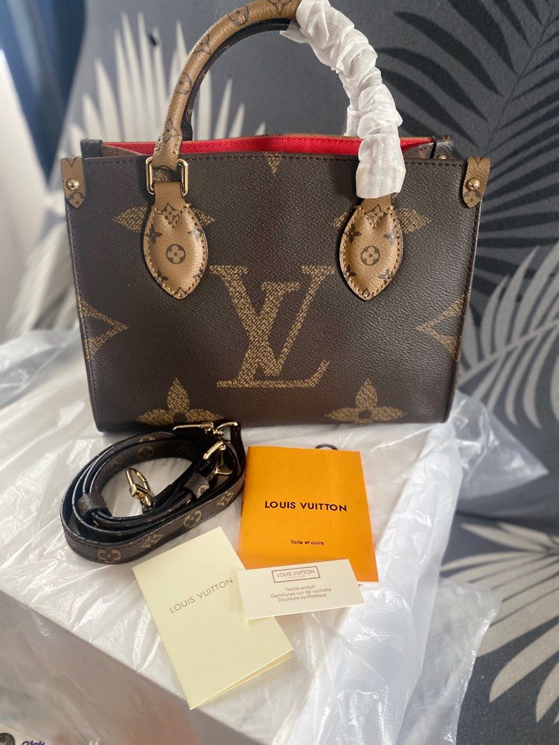 LV Lipstick OTG MM GM, Luxury, Bags & Wallets on Carousell