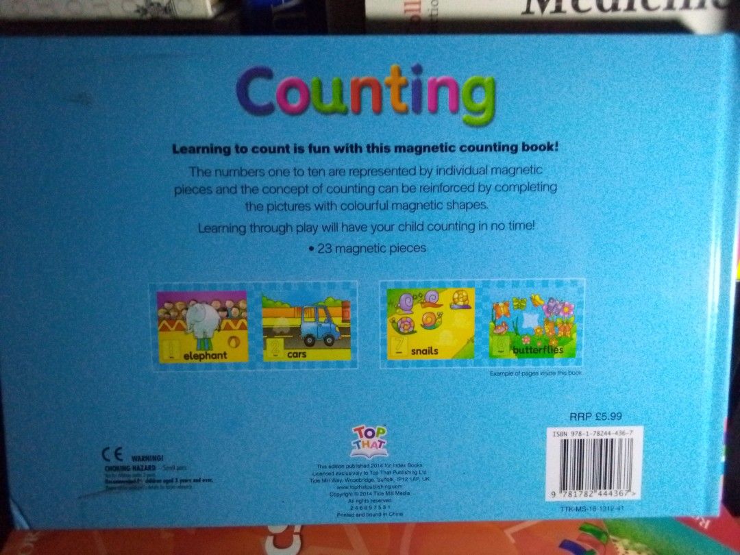 Counting Book on Carousell