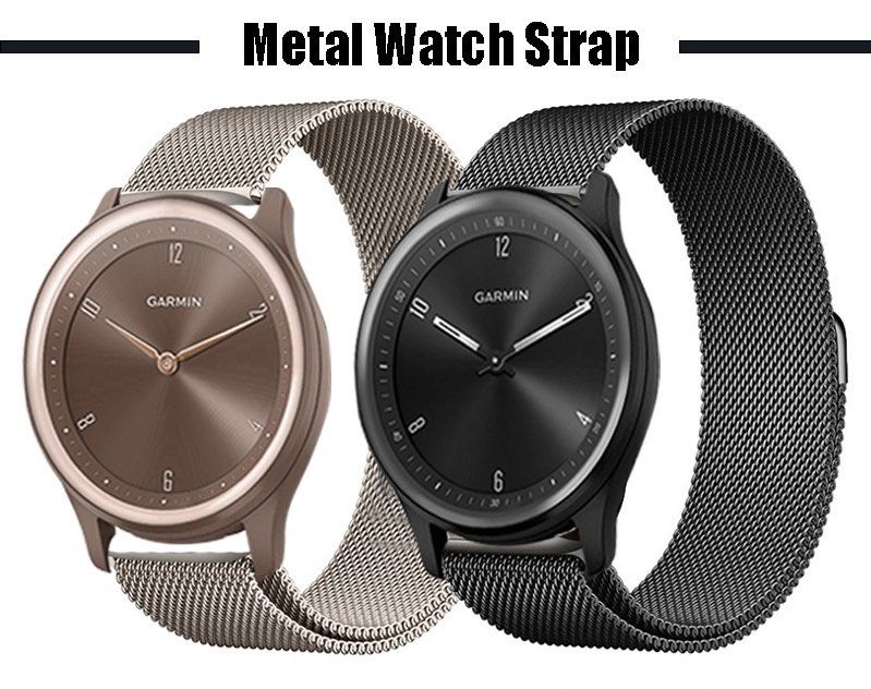 Garmin vivomove deals hr watch straps