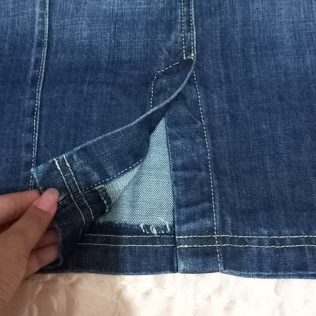 Maong Skirt on Carousell