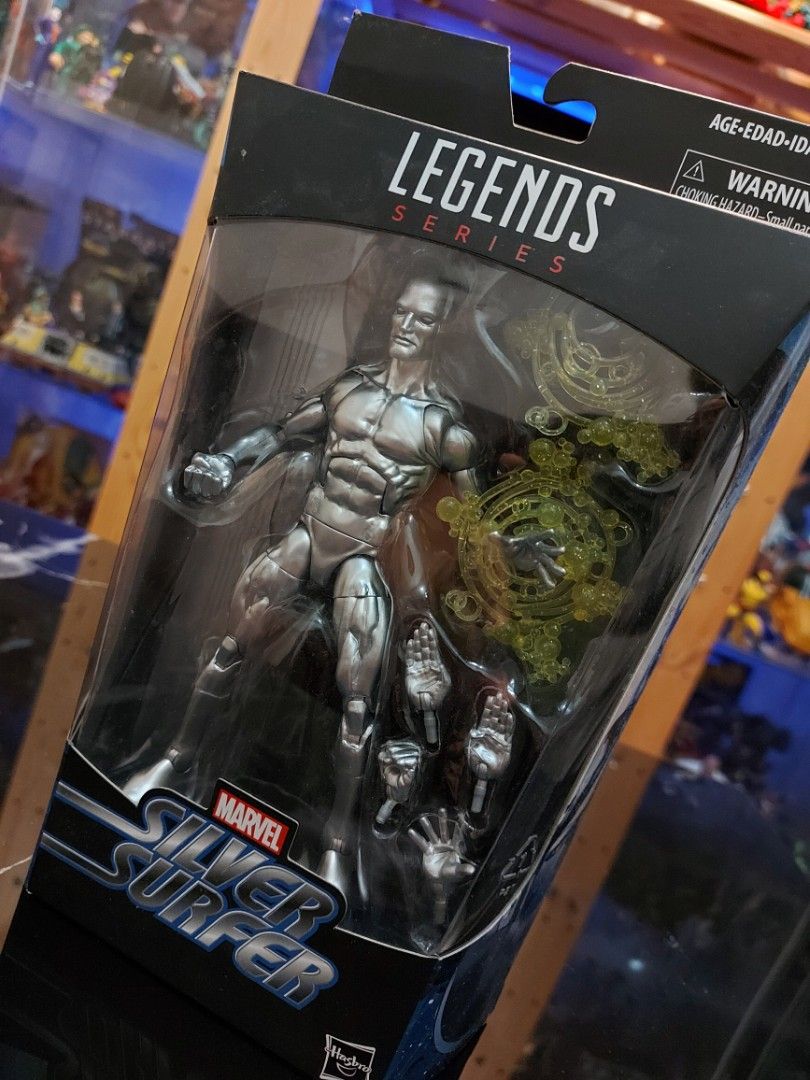 Silver surfer action figure walgreens discount