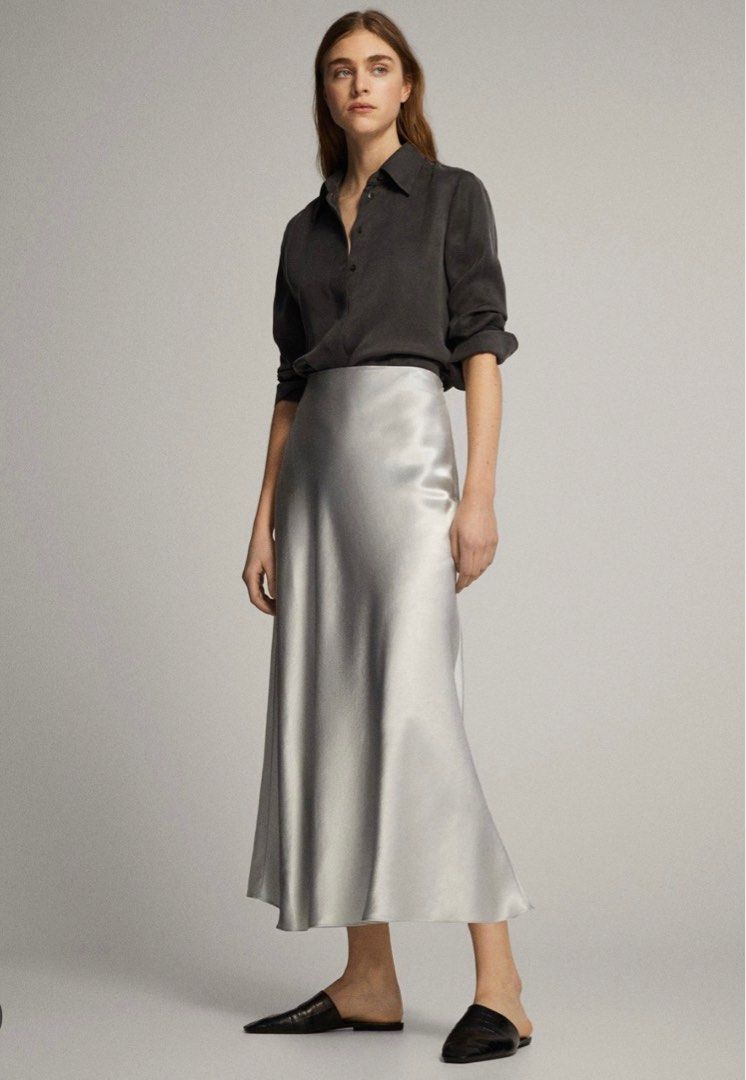 Satin skirt massimo on sale dutti