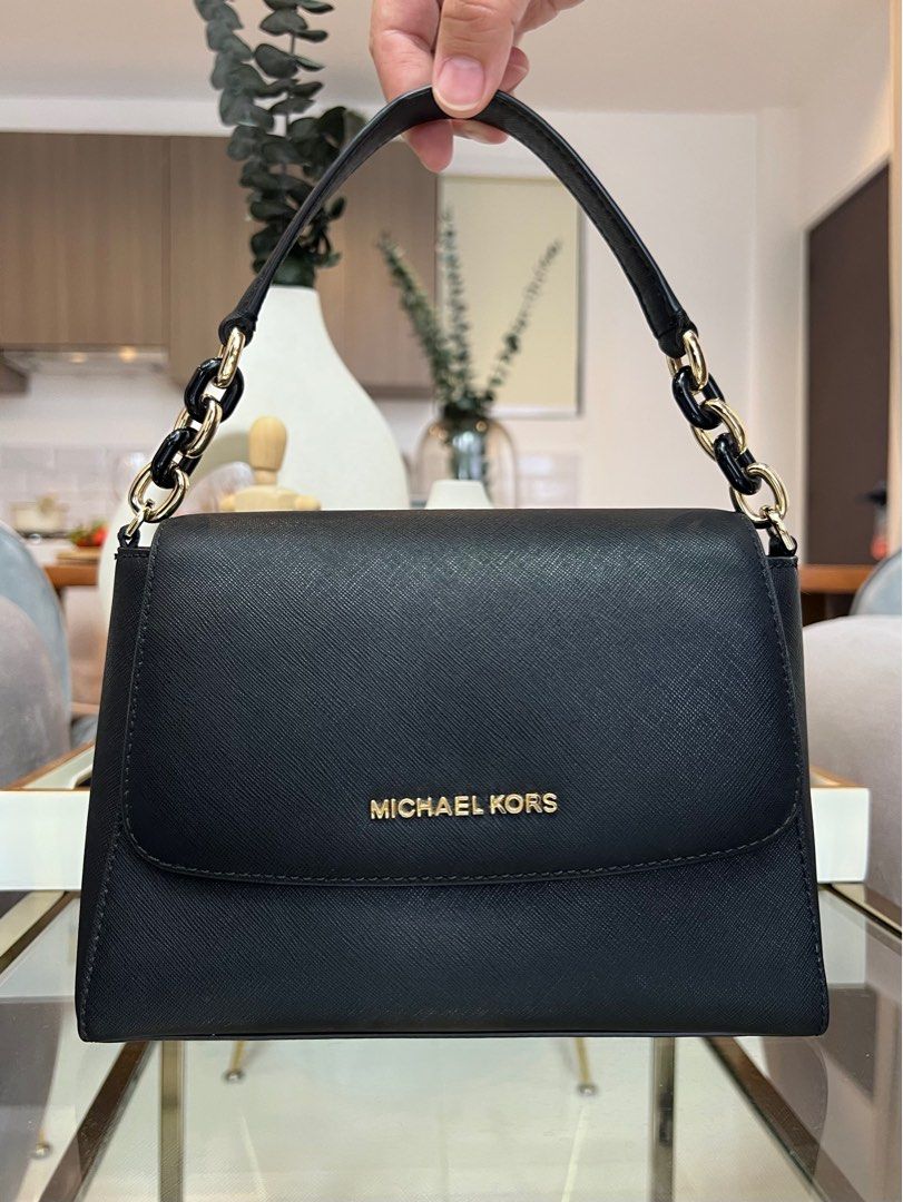 Sofia small hotsell saffiano leather satchel