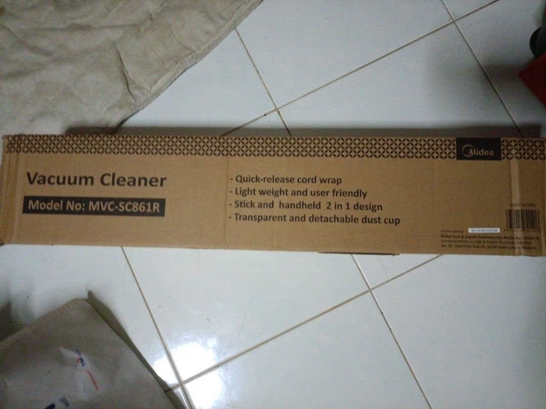 Midea Vacuum Cleaner, TV & Home Appliances, Vacuum Cleaner