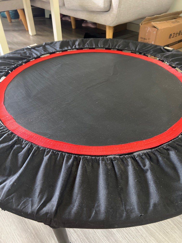 Foldable mini best sale trampoline