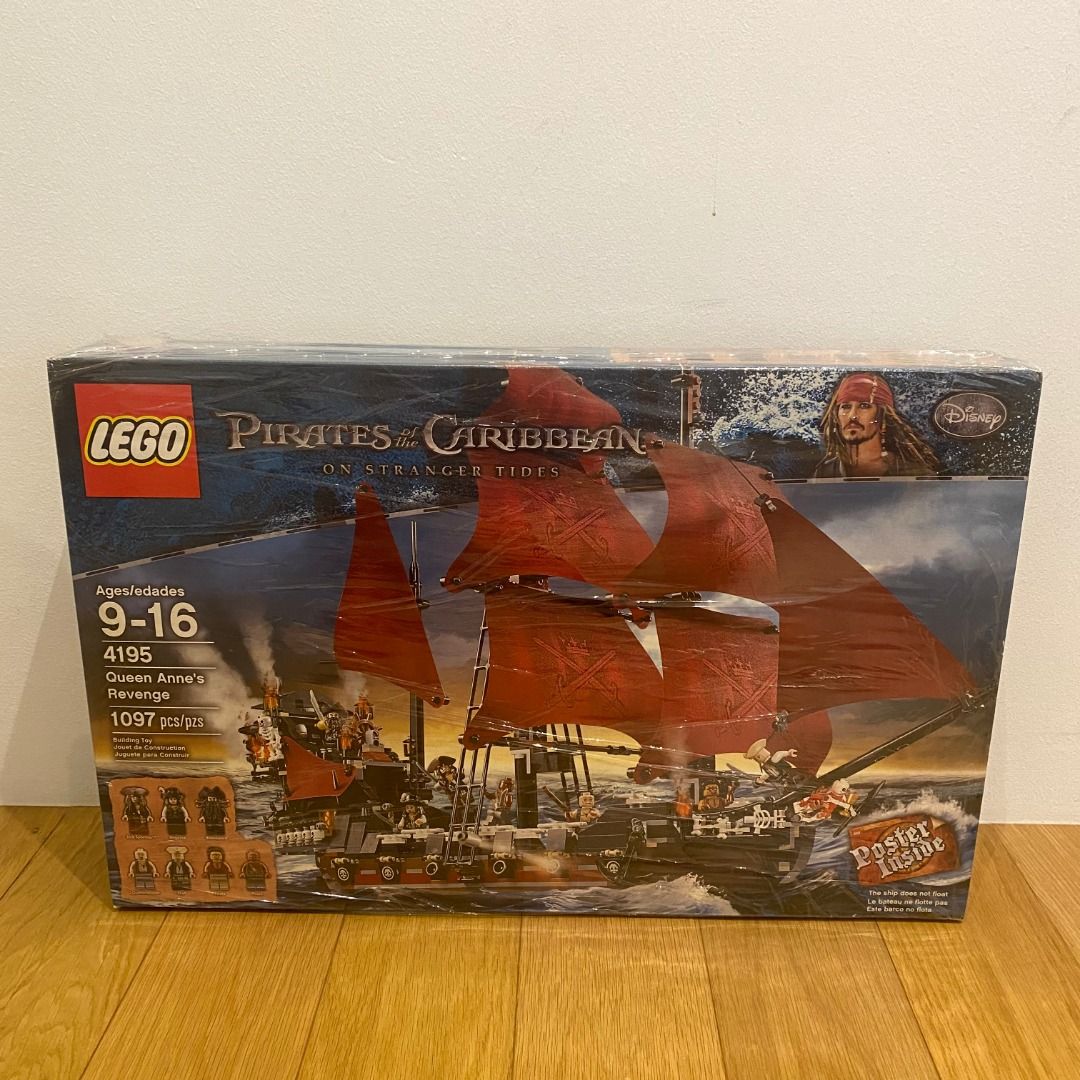 MISB Lego 4195 Pirates of the Caribbean Queen Anne s Revenge 2011