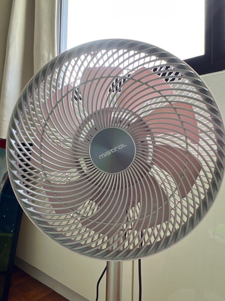 Mistral High Velocity Oscillating Pink Fan, Furniture & Home Living ...