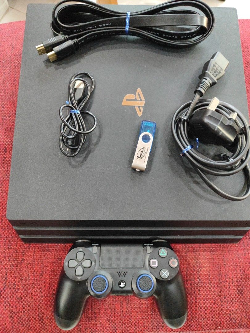 Modded Ps4 Pro Firmware full set with cables, thumb drive and