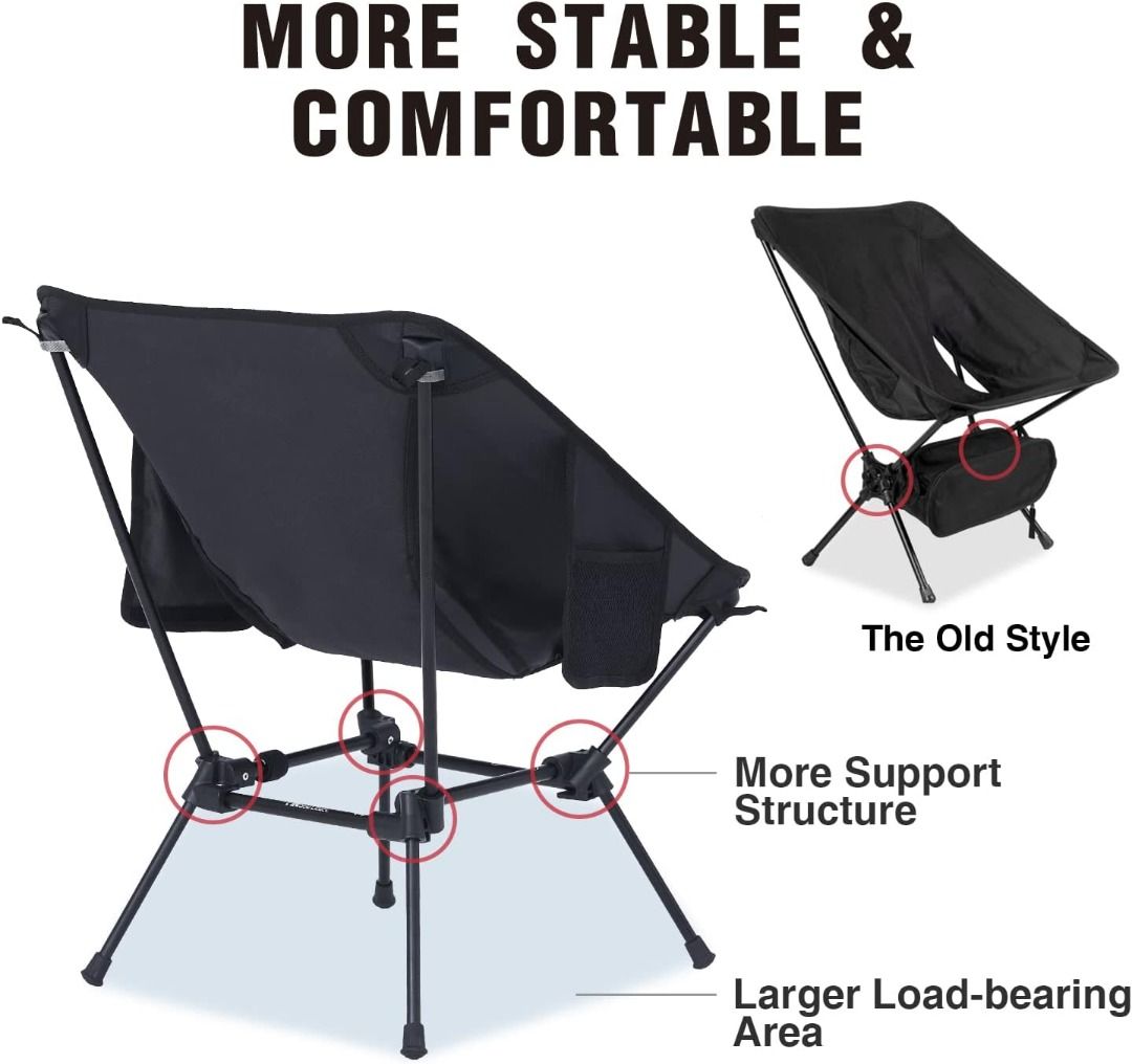Camping chairs 400 lb discount weight capacity