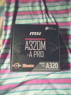 MSI A320M - A PRO (AM4 for AMD) Motherboard | RUSH NEGOTIABLE