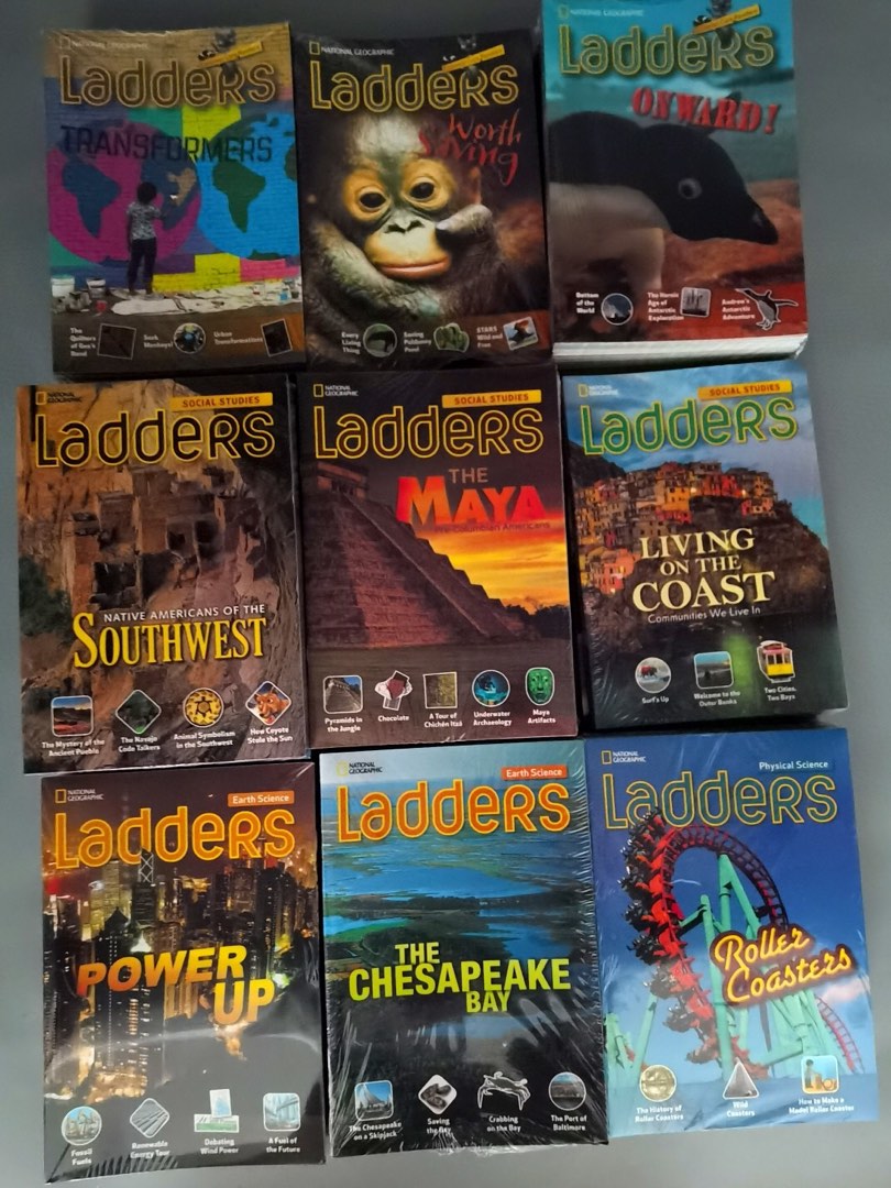 National Geographic Ladders, Hobbies & Toys, Books & Magazines, Children's Books on Carousell