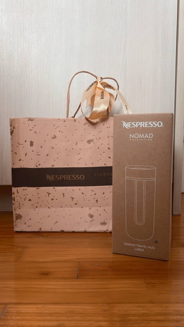 Nespresso Nomad Travel Mug Large Khaki Green, Furniture & Home Living