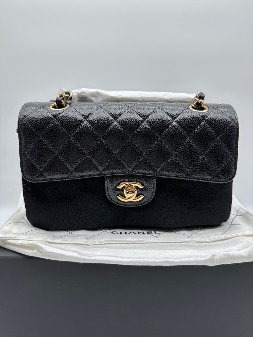 Preorder Chanel 24k GHW Vintage Small Black Lambskin Double Classic Flap  CF, Luxury, Bags & Wallets on Carousell