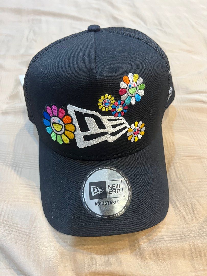 New Era x Takashi Murakami A-Frame Trucker Flower Flag 9Forty