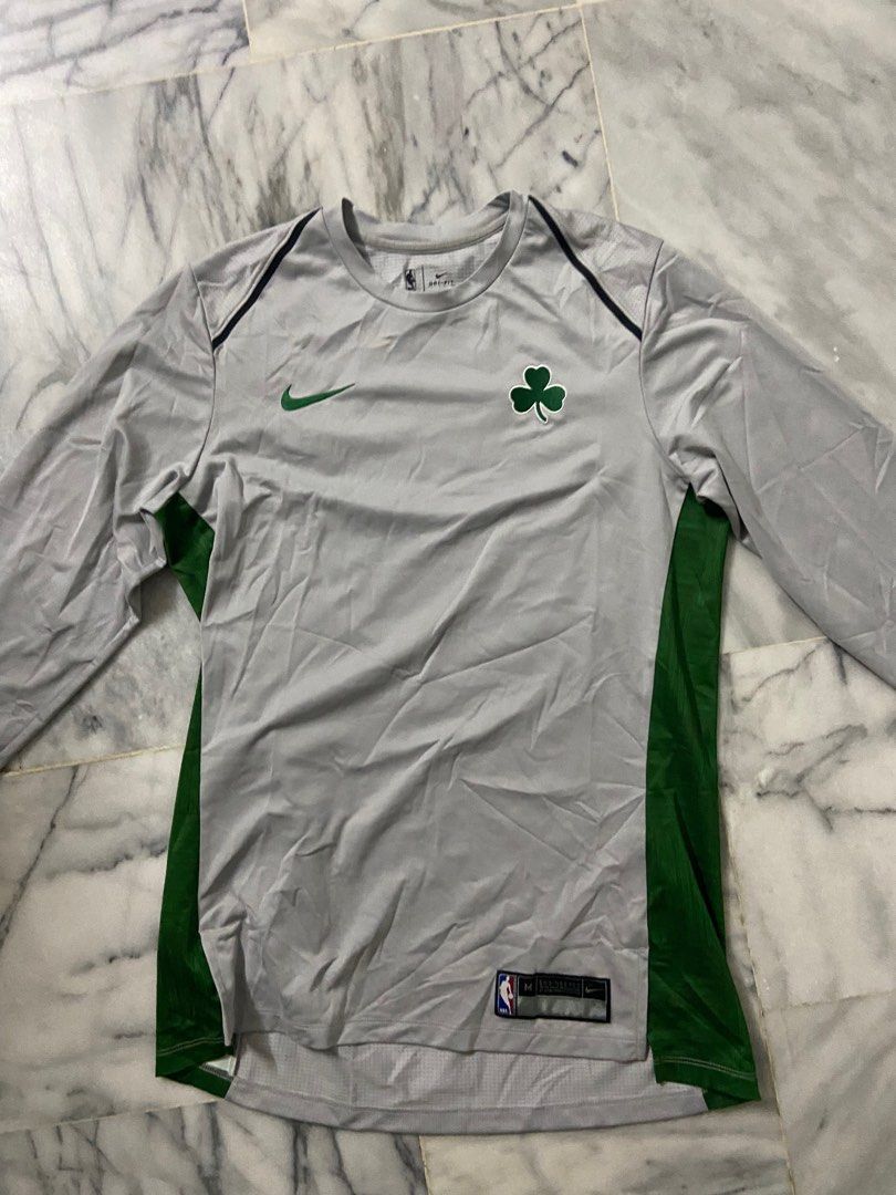 Celtics long hotsell sleeve shooting shirt