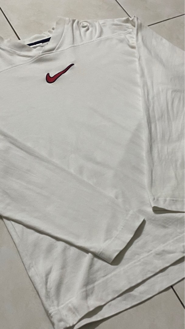 Nike vlone on sale long sleeve white