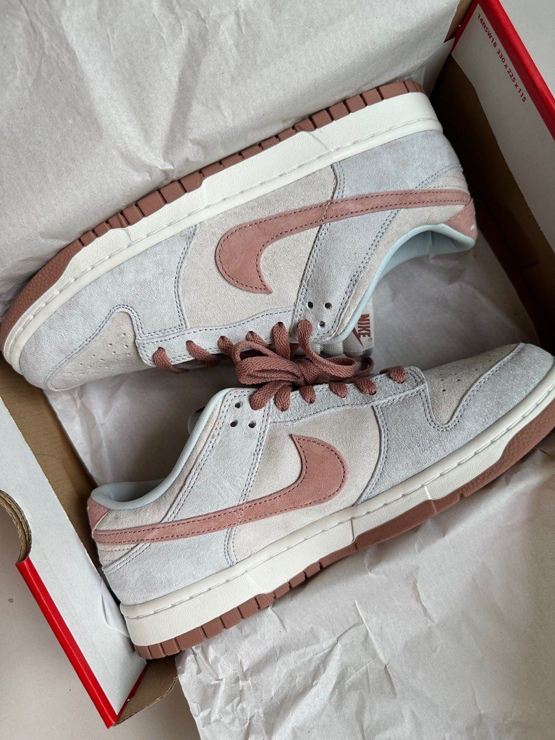 Nike dunk low retro PRM Fossil Rose, Men's Fashion, Footwear