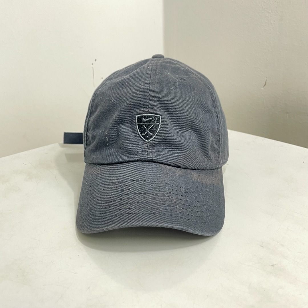 NIKE GOLF SPORT HAT CAP TOPI MEN FASHION BLACK COLOR ADULT SIZE