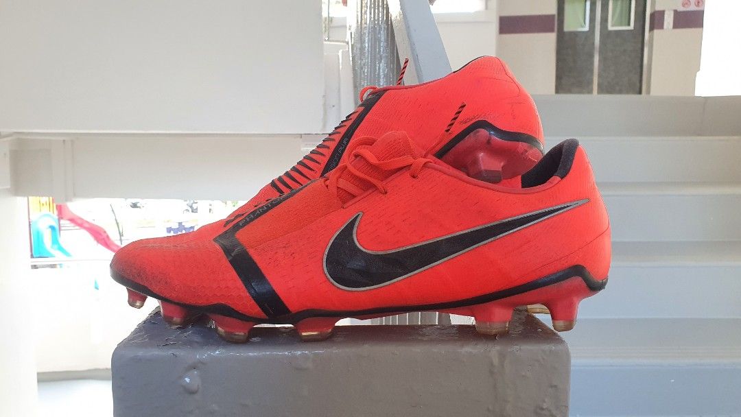 Red nike phantom discount venom