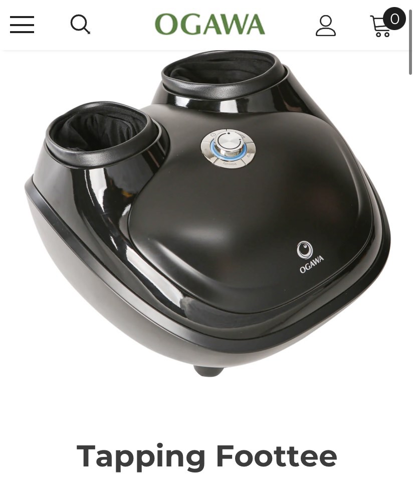 Ogawa foottee hotsell foot massager