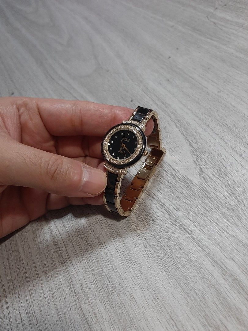 Armitron ceramic deals ladies watch