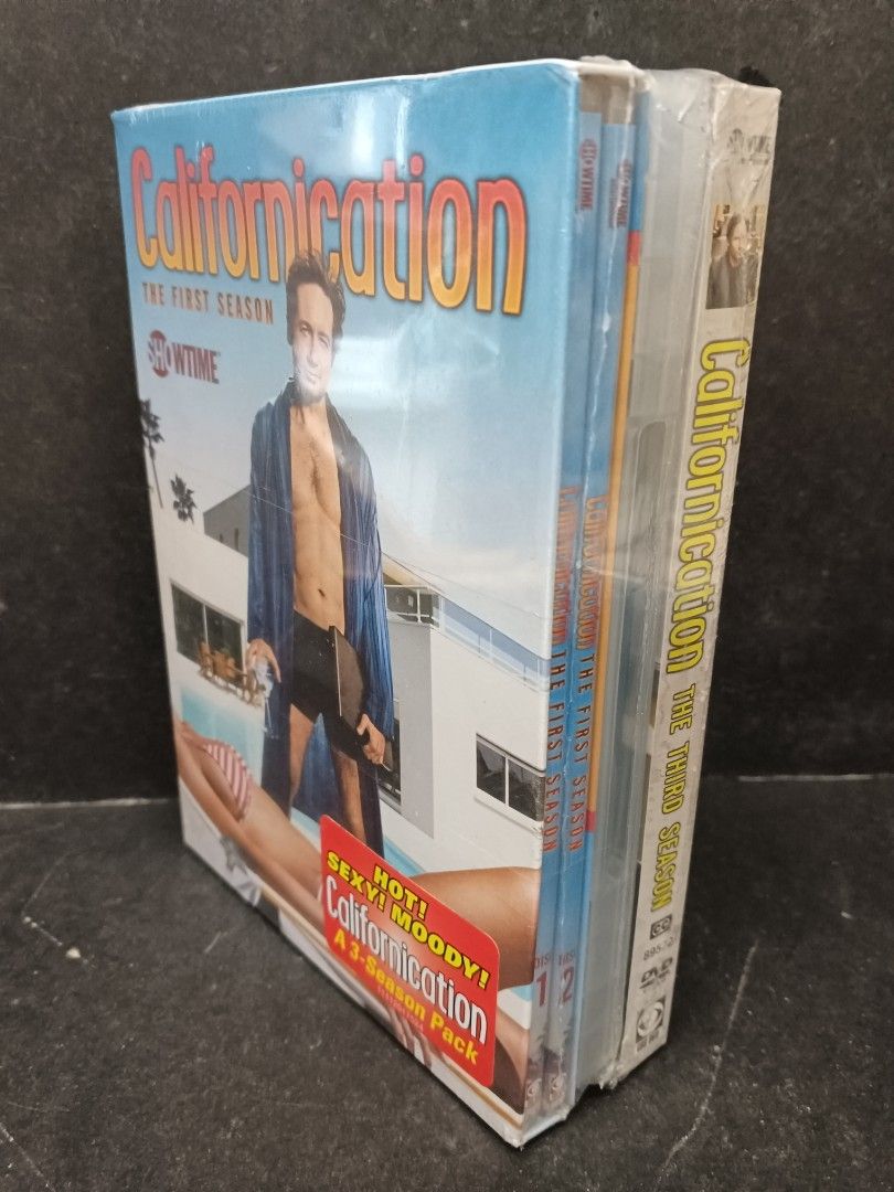 Original DVD: Californication 3 Season Pack ( Region 1) Hot! Moody