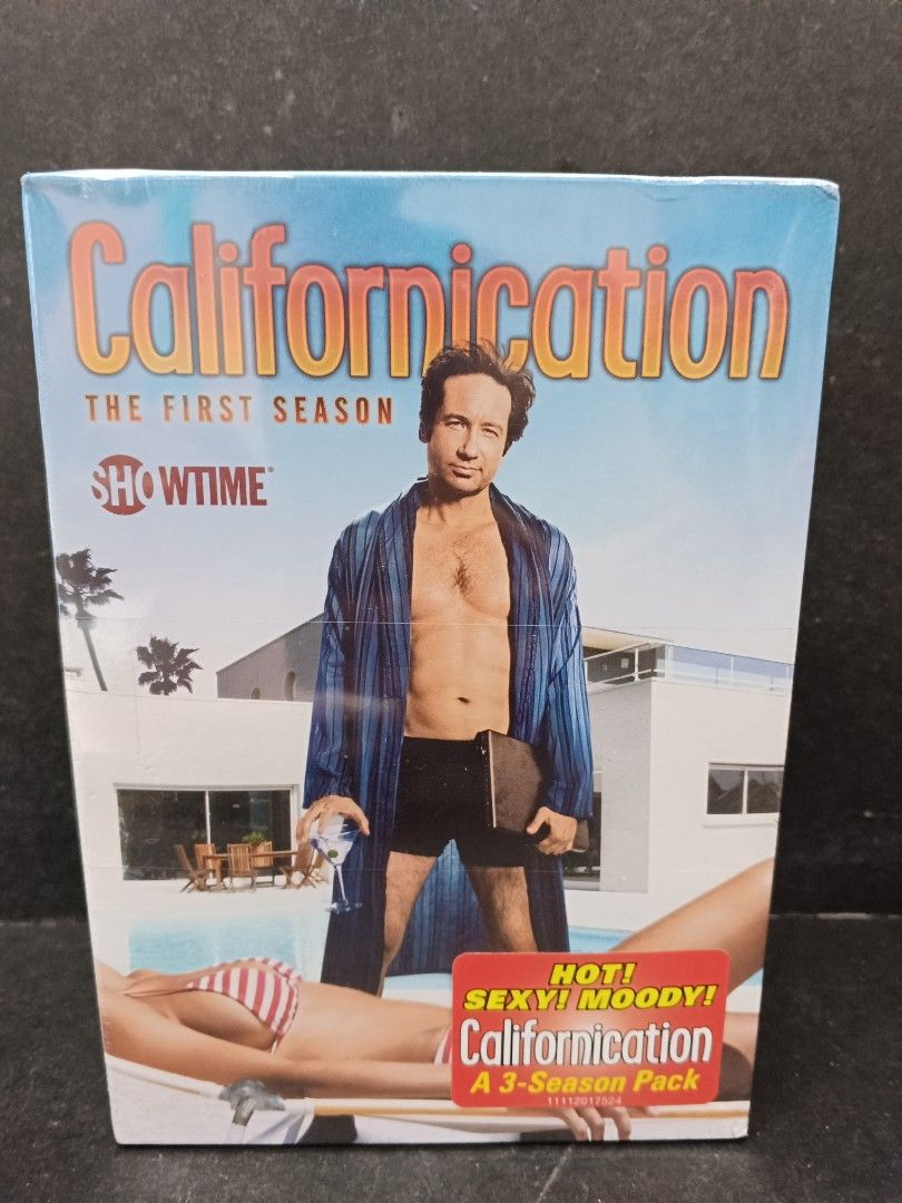 Original DVD: Californication 3 Season Pack ( Region 1) Hot! Moody