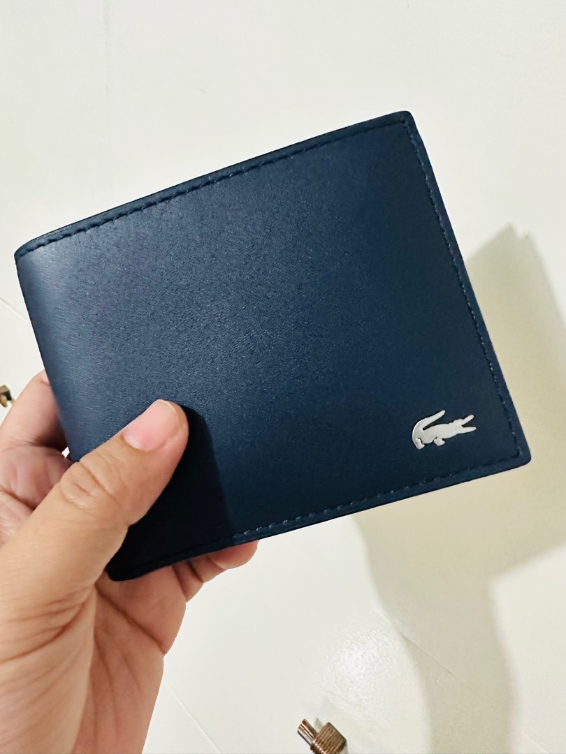 original lacoste wallet, Men's Fashion, Bags, Belt bags, Clutches and