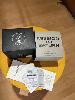 Original Omega Swatch Mission to Saturn box