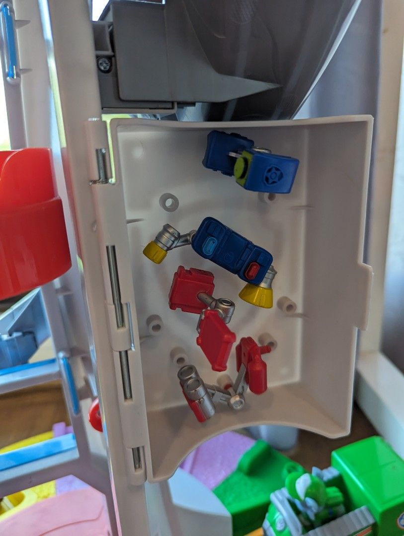Even though the Paw Patrol Just My Size Lookout Tower is big (32 tall), its price tag is not! No longer available in stores, online sites have it for over $100 and up to 4x that price. It comes with