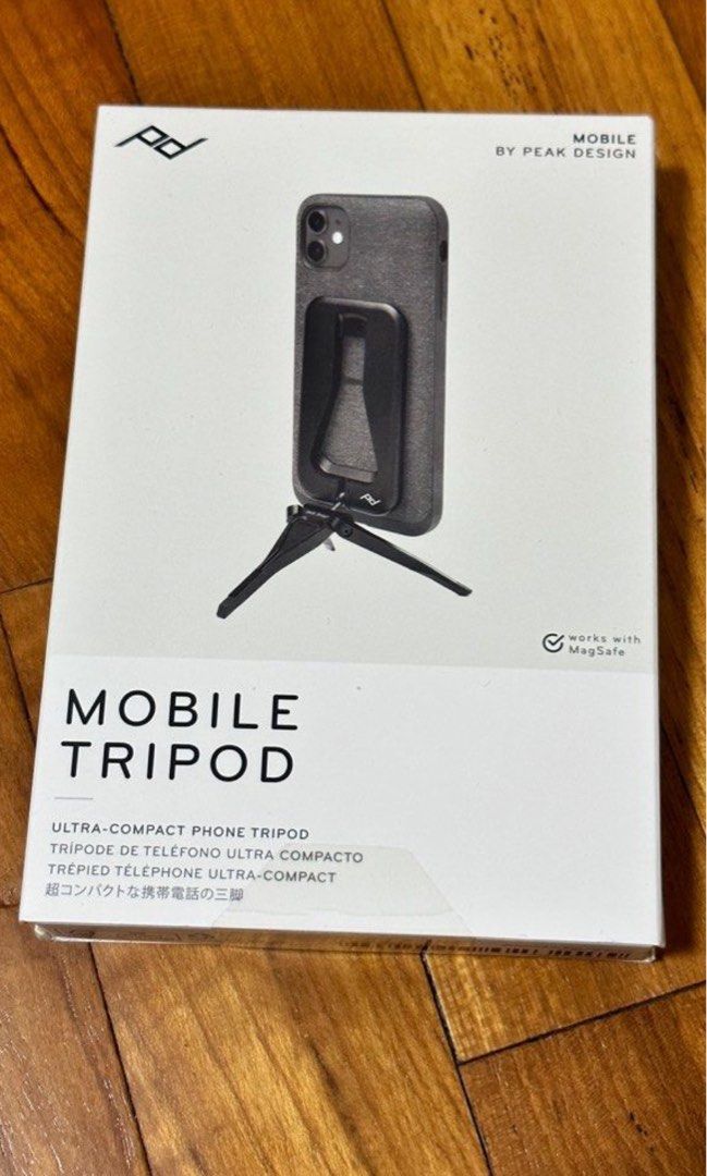 Peak design mobile tripod, Photography, Photography Accessories