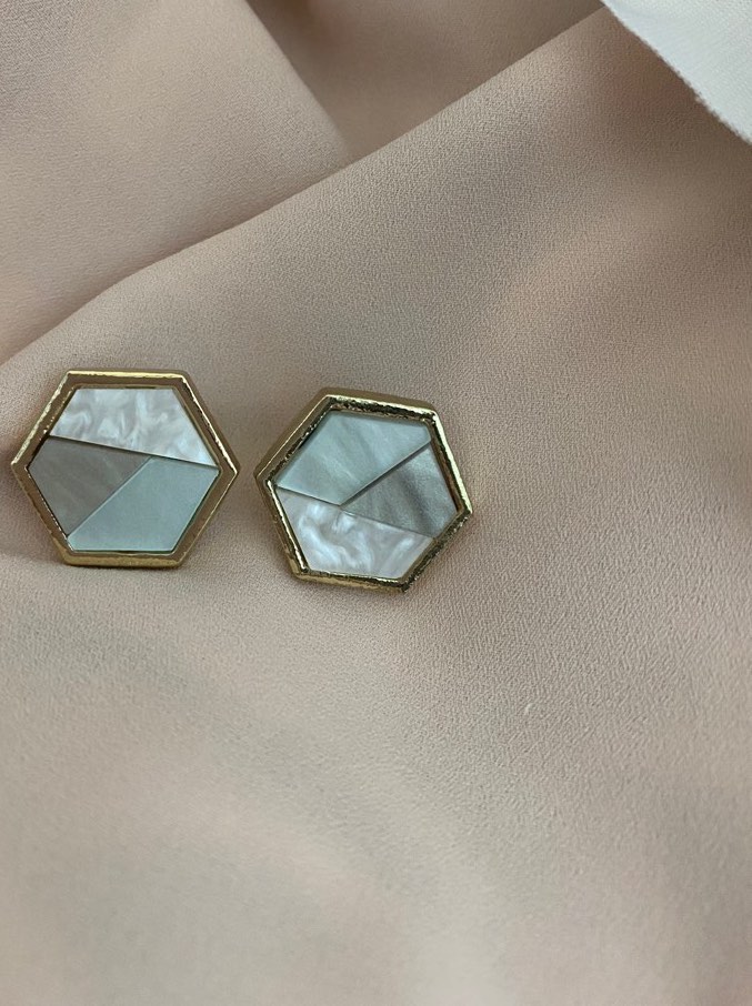 Pearl Geometric Earrings Women s Fashion Jewelry Organisers