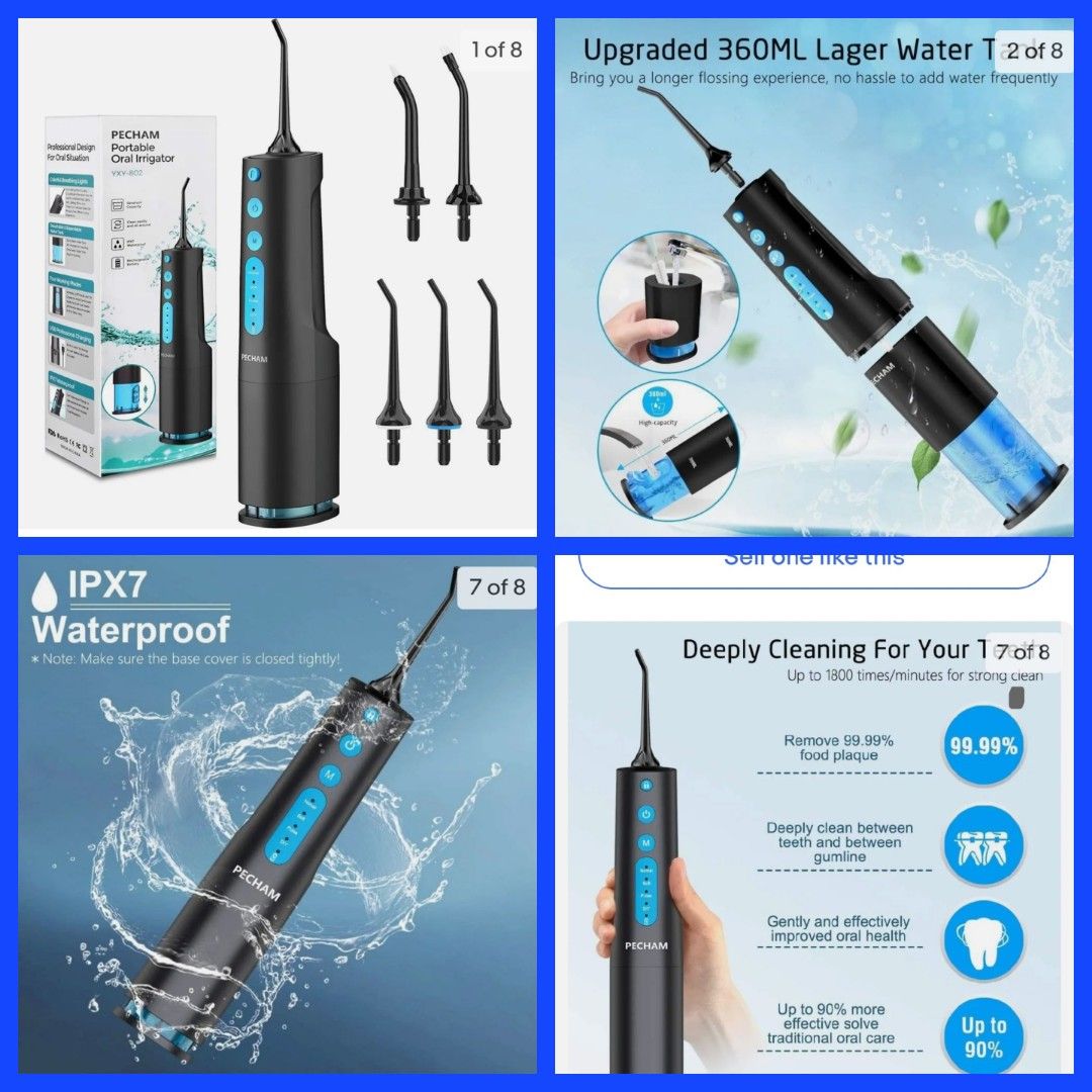 pecham water flosser reviews