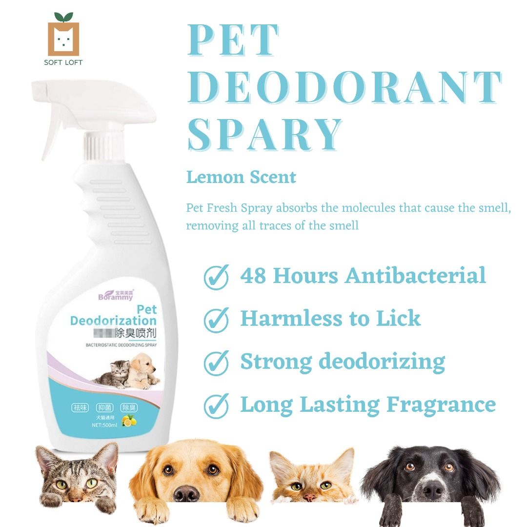 Pet deodorizer deals spray